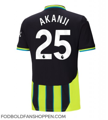 Manchester City Manuel Akanji #25 Udebanetrøje 2024-25 Kortærmet
